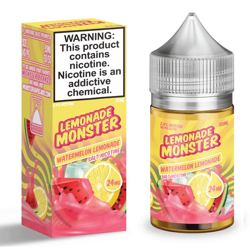 Lemonade Monster Watermelon Salts - Sales de Nicotina - Monsterlabs | SN-ML-LM-WL-24