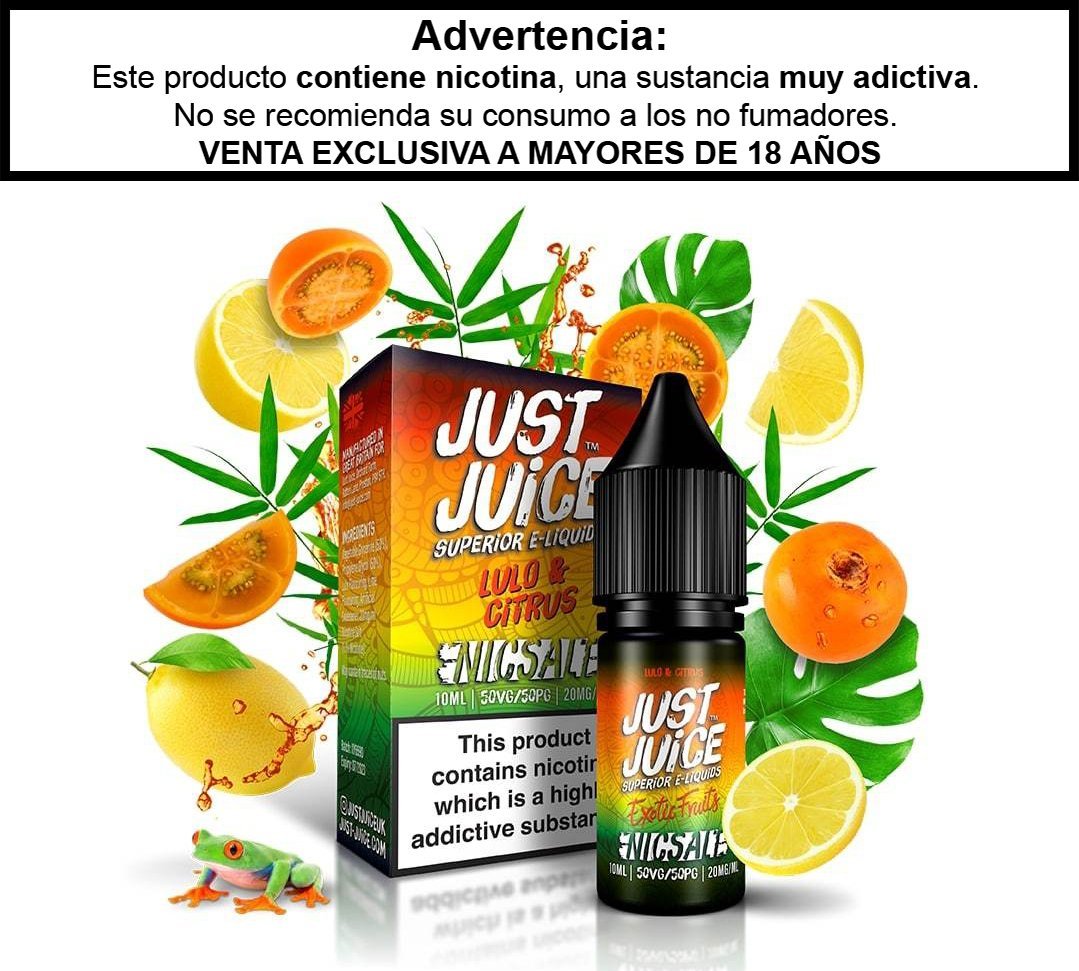 Lulo & Citrus Salts - Just Juice - Sales de Nicotina - DIY VAPE SHOP | SN-JJ-LUC-30
