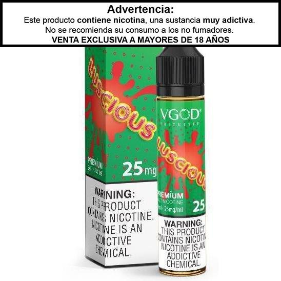 Luscious Salts - Sales de Nicotina - Vgod | SN-VGOD-LU-25