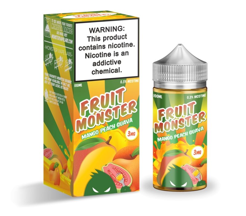 Fruit Monster Mango Peach Guava - Eliquid - Monsterlabs | BL-ML-FM-MPG-03