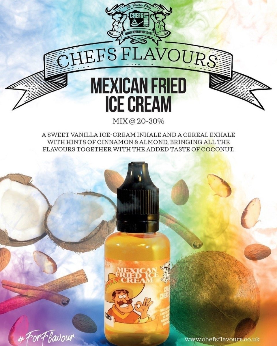 Mexican Fried Ice Cream - One Shot - Chefs Flavours | OS-CHEF-MFIC