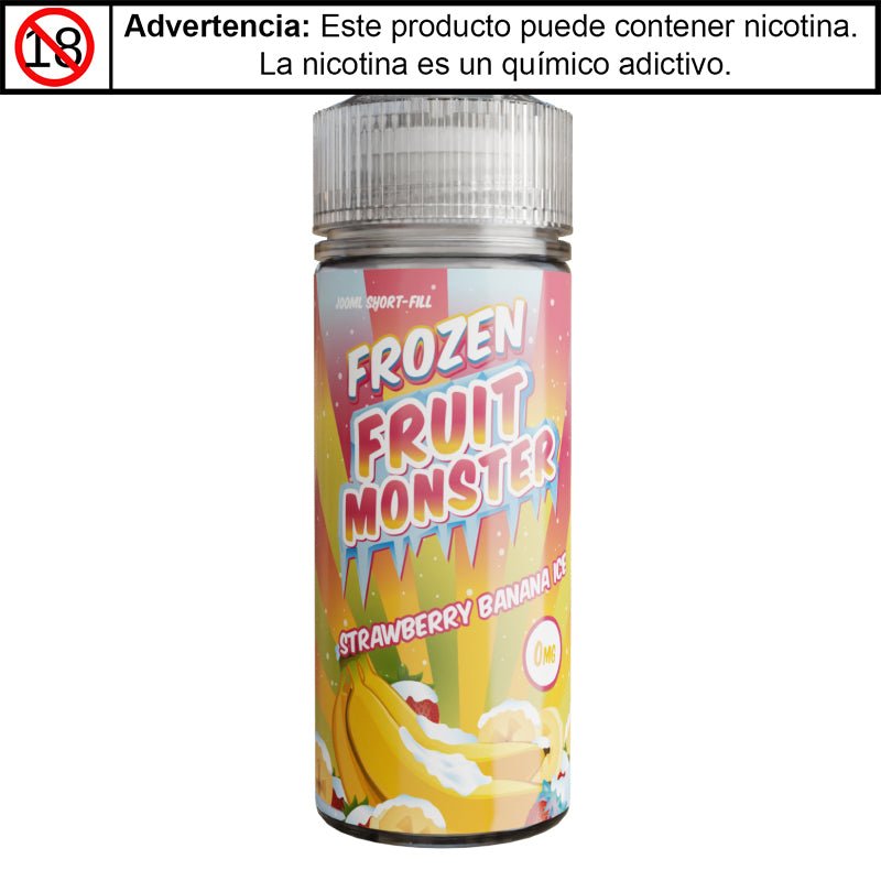 Frozen Fruit Monster Strawberry Banana Ice - Eliquid - Monsterlabs | BL-ML-FFM-SB-00