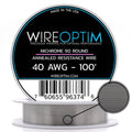 Nichrome 90 - 100ft - Alambre - WIREOPTIM | WIREOPTIM-NI90-8