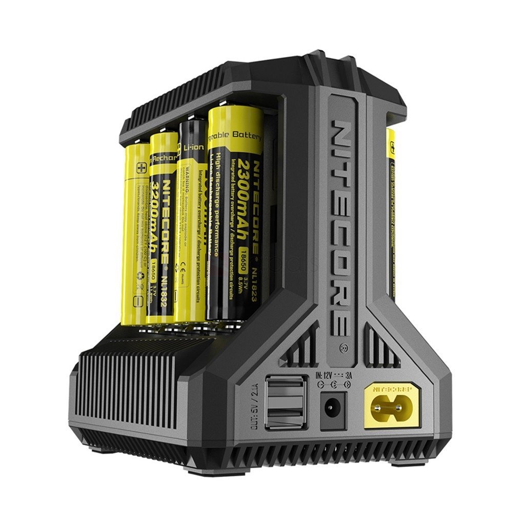 Nitecore - I8 IntelliCharger - Cargadores - Nitecore | ACC-CRG-NTC-I8