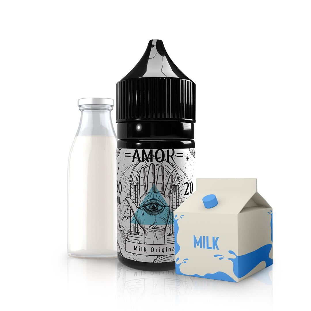 Original Milk by Amor Salts - Maternal - Sales de Nicotina - DIY VAPE SHOP | SN-AMR-ORI-20