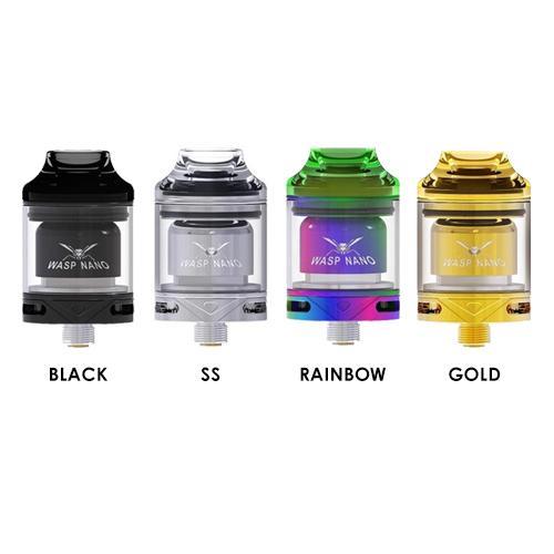 Oumier - Wasp Nano RTA - Oumier - RTA - DIY VAPE SHOP | EQ-OU-WN-RTA-BLK