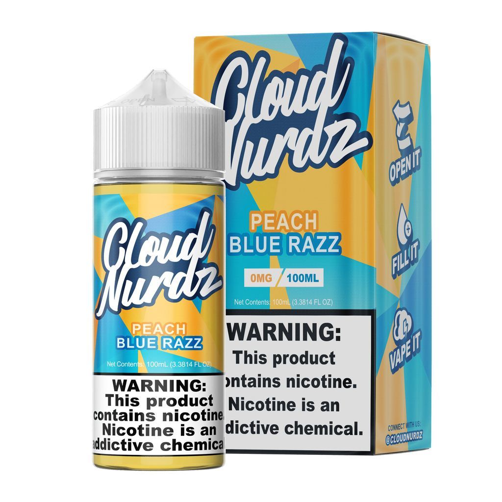 Peach Blue Razz - Cloud Nurdz - Eliquid - DIY VAPE SHOP | BL-CLN-PBR-00
