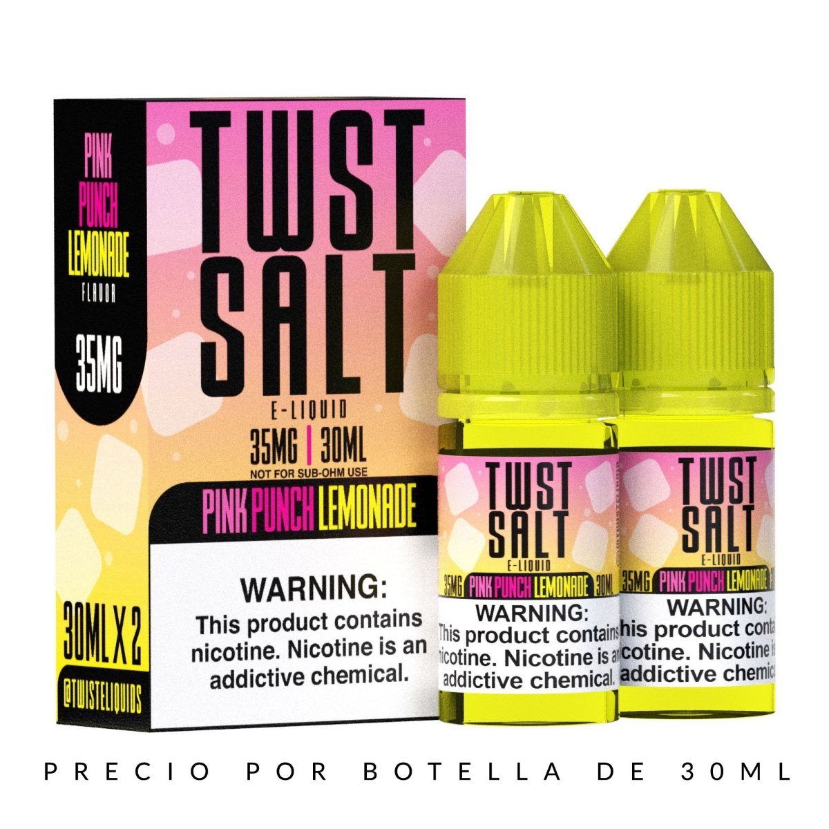 Pink Punch Lemonade Salts - Sales de Nicotina - Twst | SN-TWIST-PPL-35