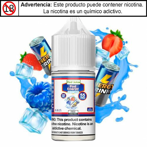 Pod Energy Freeze Salts - Pod Juice - Sales de Nicotina - DIY VAPE SHOP | SN-PJ-PEF-35