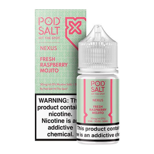 Fresh Raspberry Mojito Salts