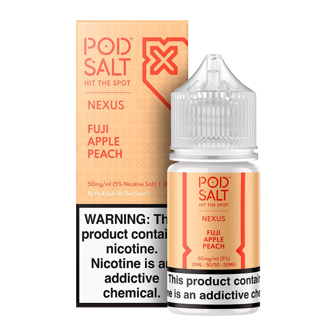 Fuji Apple Peach Salts - Sales de Nicotina - Pod Salt | SN-POS-NEX-FAP-25