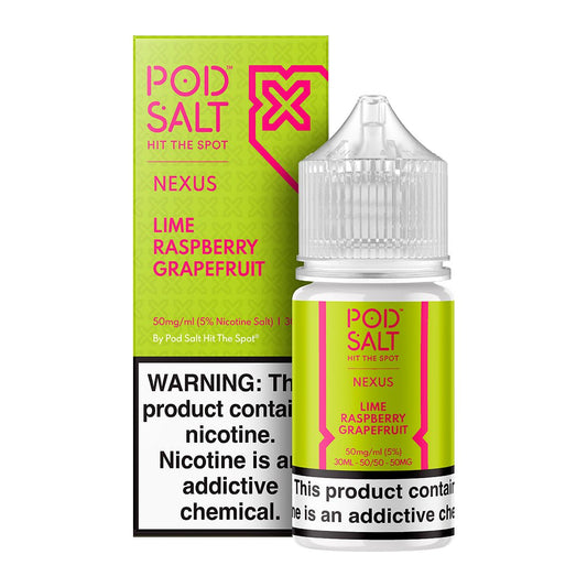 Lime Raspberry Grapefruit Salts - Pod Salt - Sales de Nicotina - DIY VAPE SHOP | SN-POS-NEX-LRG-25