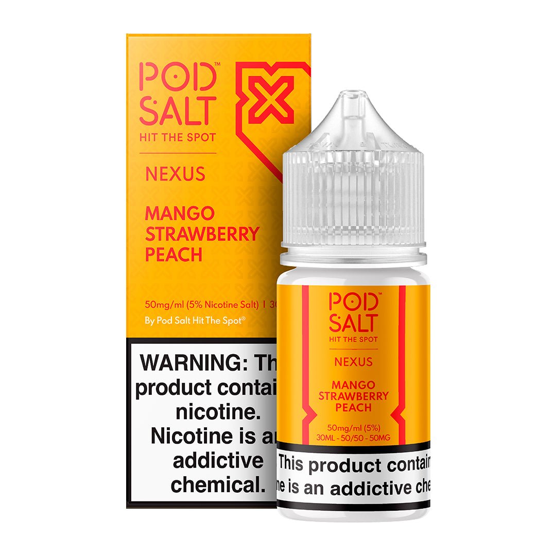 Mango Strawberry Peach Salts - Sales de Nicotina - Pod Salt | SN-POS-NEX-MSP-25