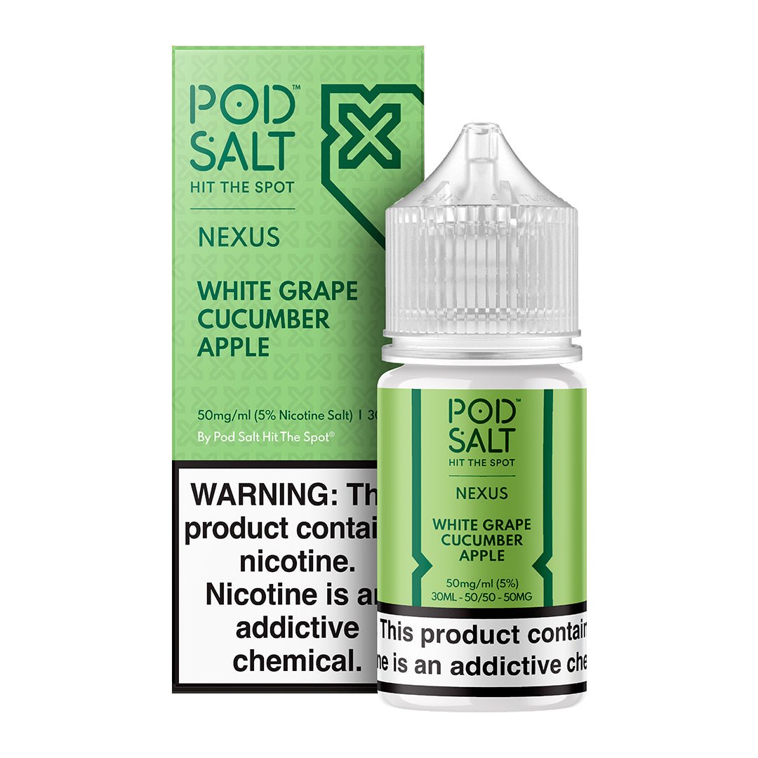 White Grape Cucumber Apple Salts - Pod Salt - Sales de Nicotina - DIY VAPE SHOP | SN-POS-NEX-WGC-25
