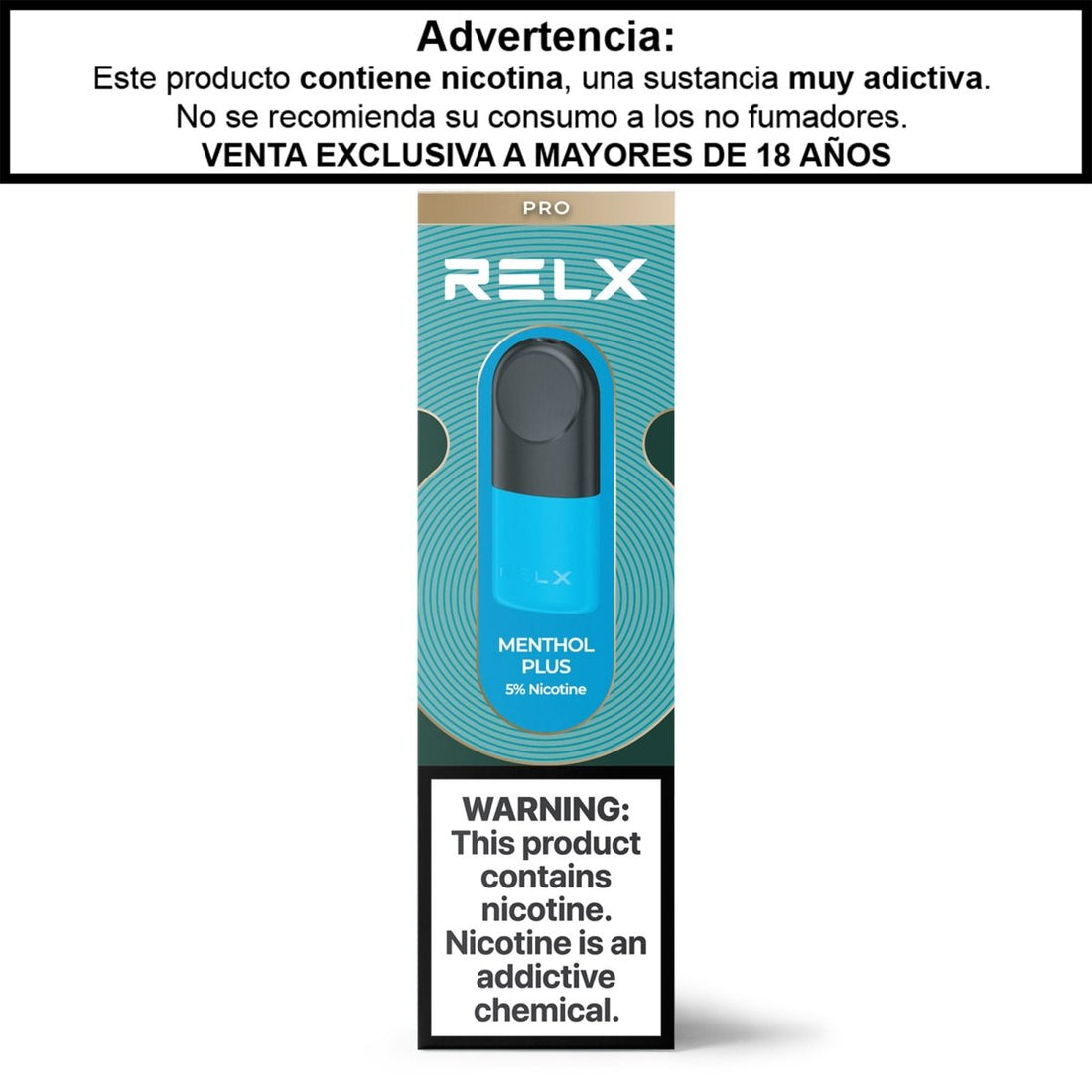 RELX - Pods Menthol Plus - RELX - Pod - DIY VAPE SHOP | EQC-RELX-PODS-MEN-00