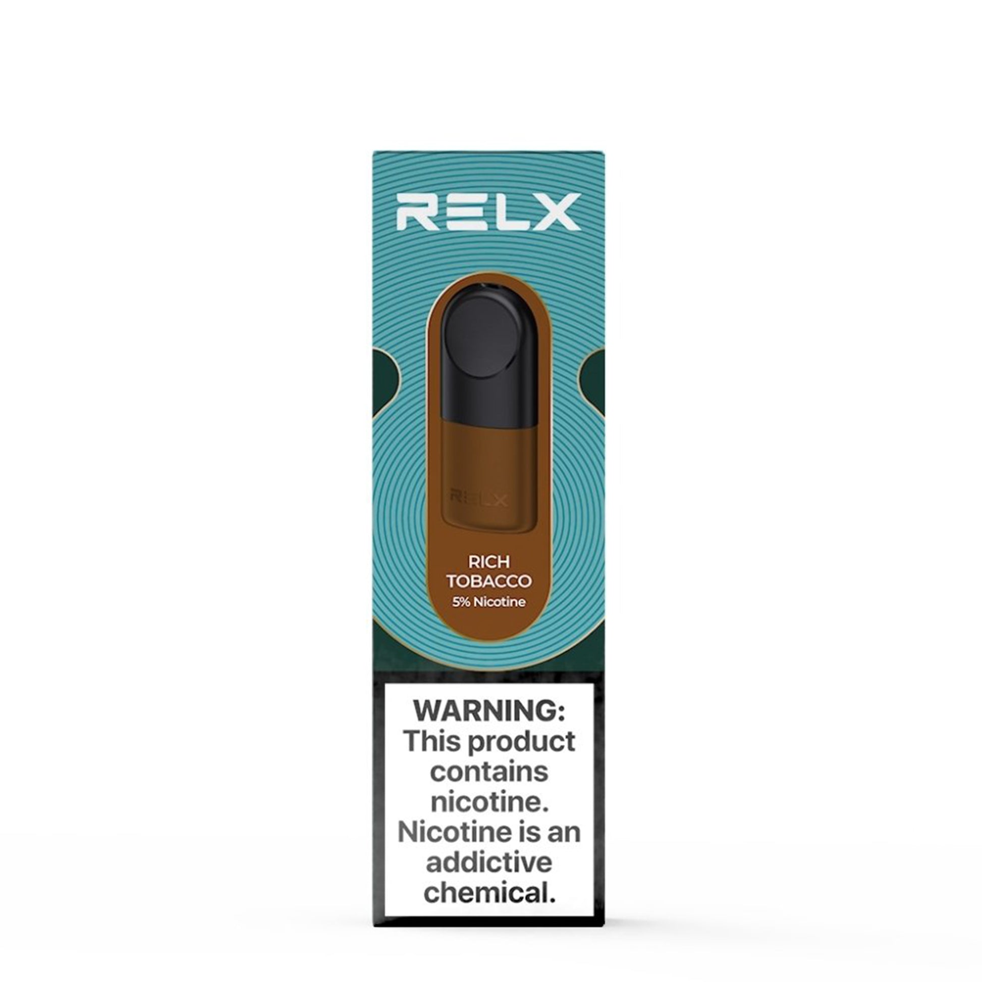 RELX - Pods Rich Tobacco - Pod - RELX | EQC-RELX-PODS-RT-50