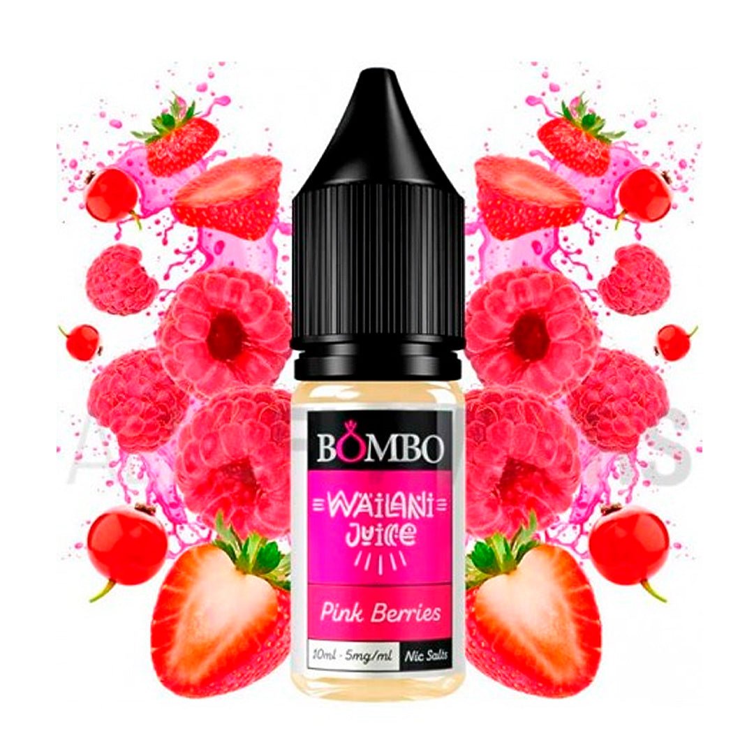 Pink Berries Salts - Sales de Nicotina - Bombo | SN-BOM-10-WAI-PIB-20