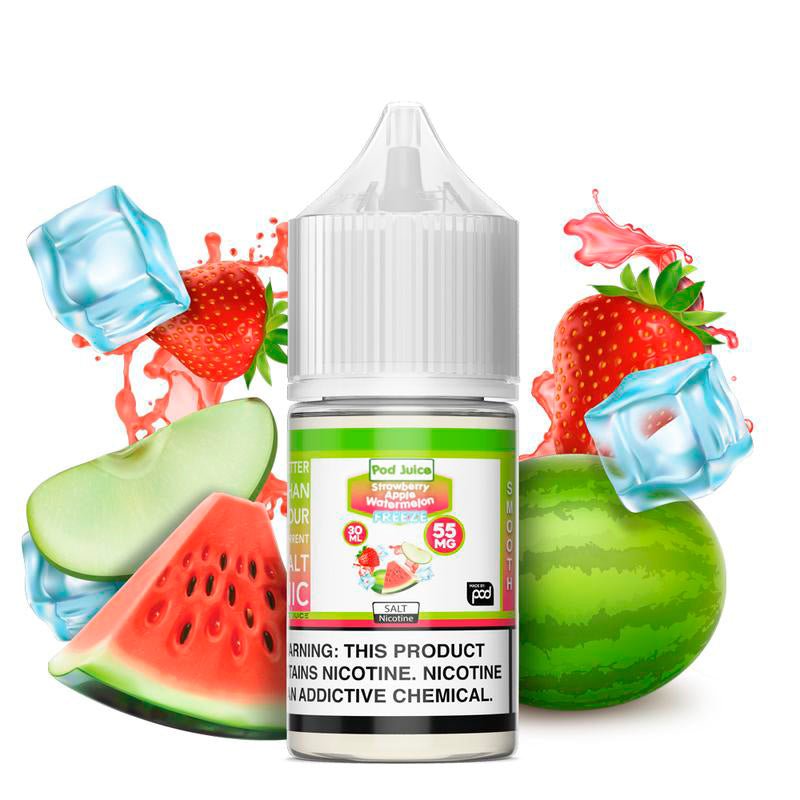 Strawberry Apple Watermelon Freeze Salts - Sales de Nicotina - Pod Juice | SN-PJ-SAWF-35