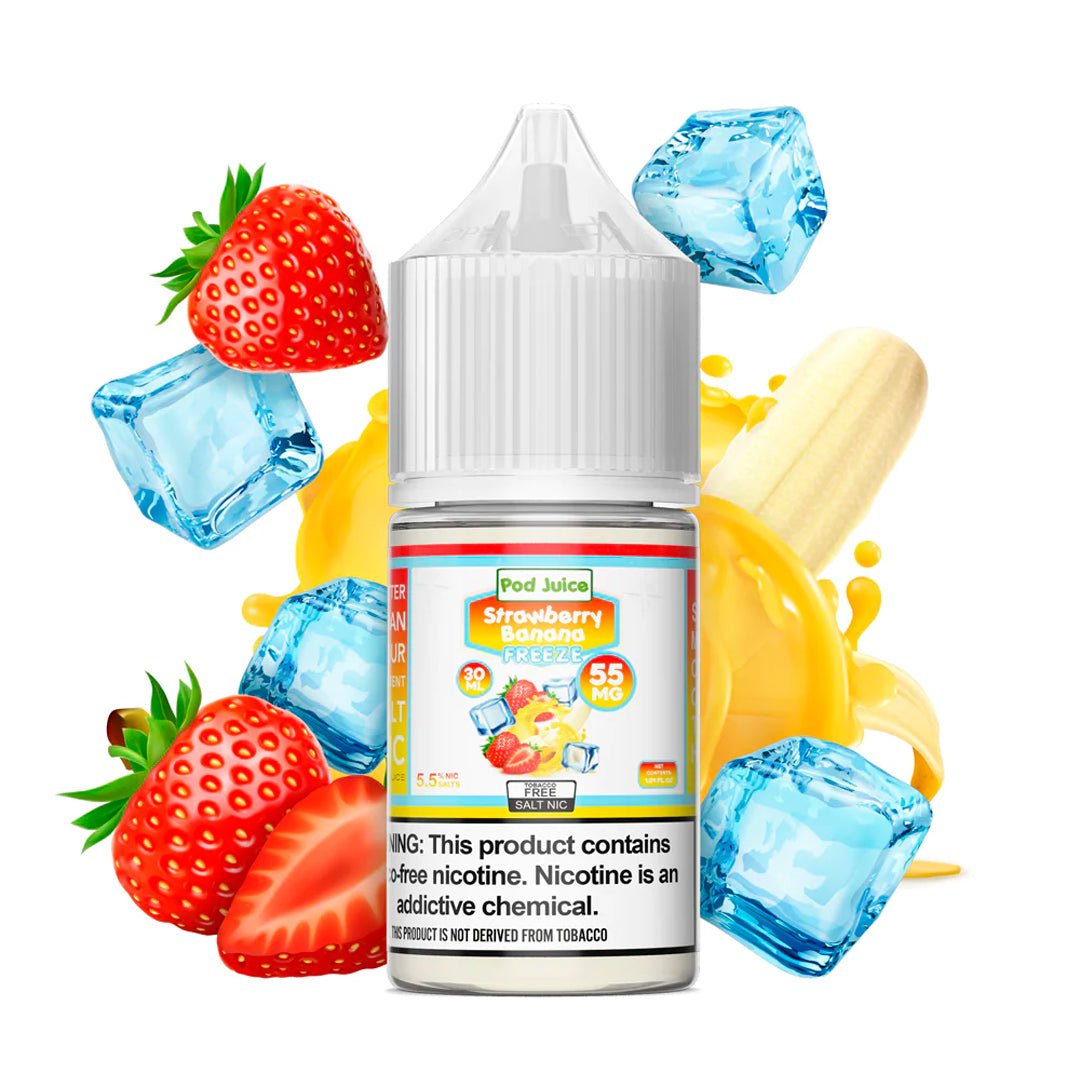Strawberry Banana Freeze Salts - Sales de Nicotina - Pod Juice | SN-PJ-SBF-35