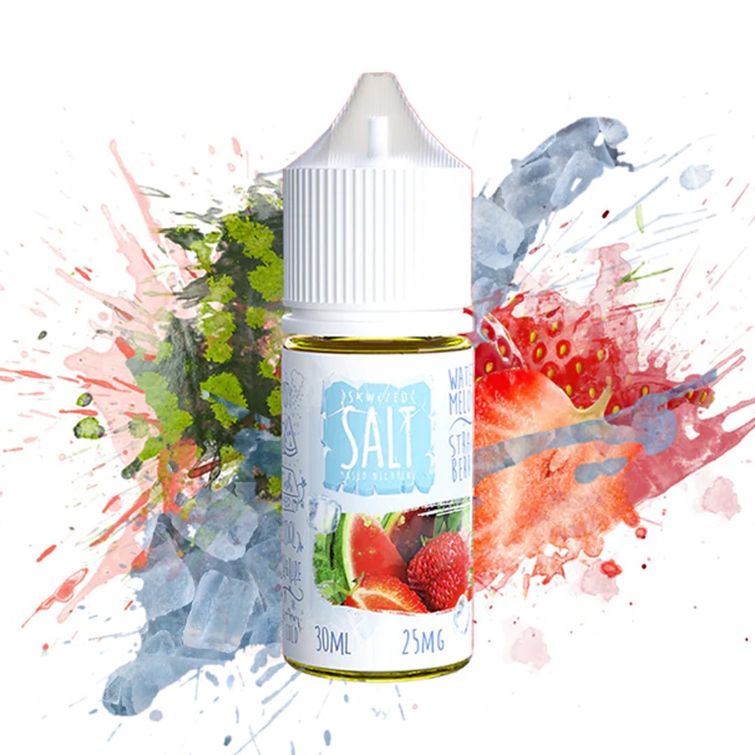 Watermelon Strawberry Ice Salts - Sales de Nicotina - Skwezed | SN-SKW-ICE-WST-25