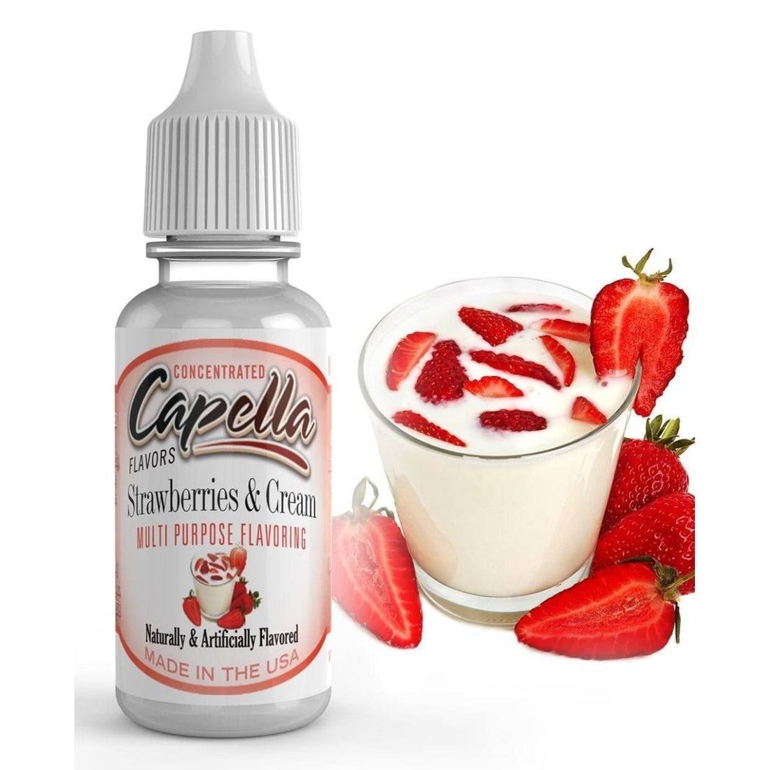 Strawberries & Cream CAP - Aroma - Capella | AR-CAP-STC