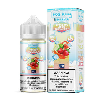Strawberry Apple Watermelon Freeze - Eliquid - Pod Juice | BL-PJ-SAWF-00