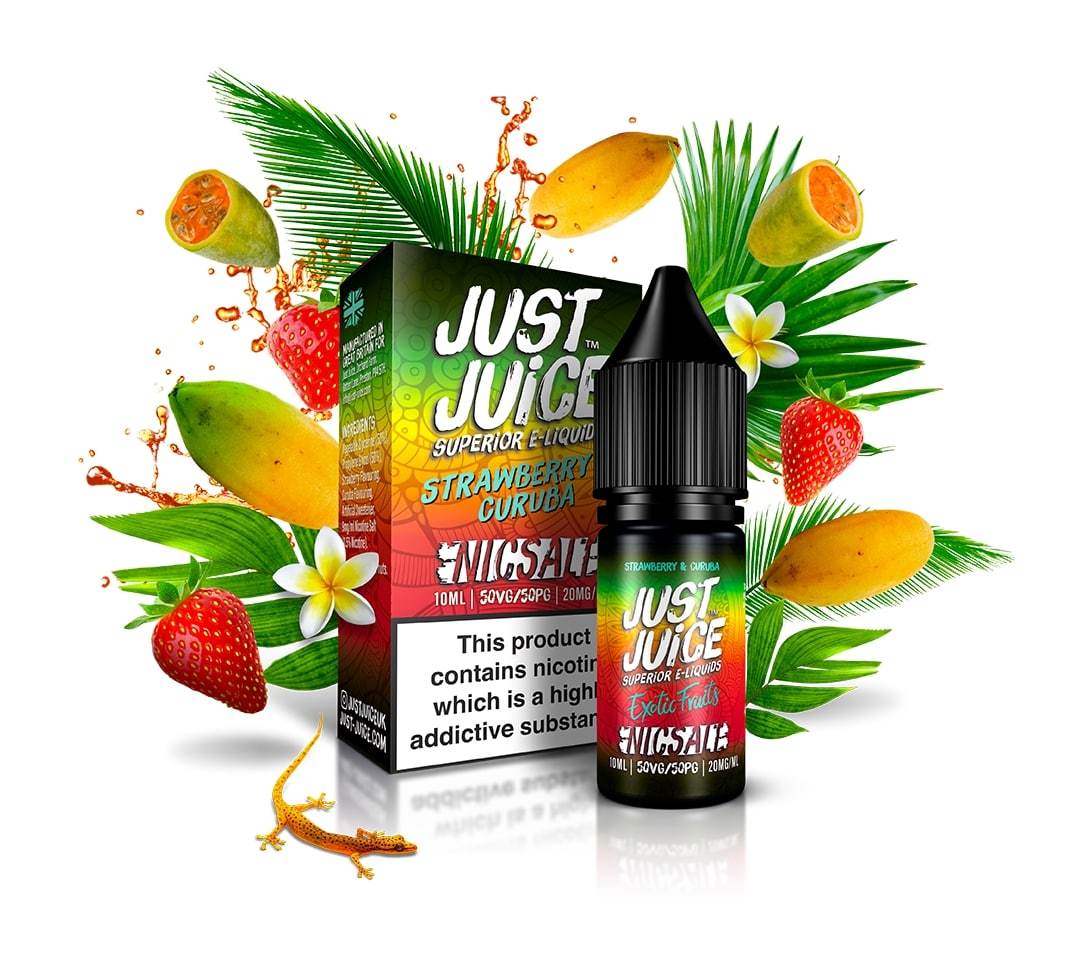 Strawberry & Curuba Salts - Sales de Nicotina - Just Juice | SN-JJ-SCU-30