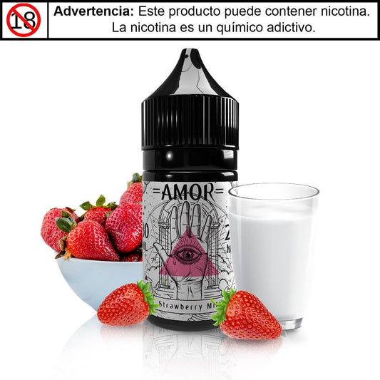 Strawberry Milk by Amor Salts 2%-20mg - Maternal - DIY EJUICE COLOMBIA