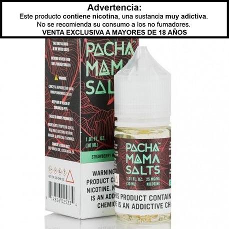 Strawberry Watermelon Salts - Sales de Nicotina de Pachamama en DIY Vape.