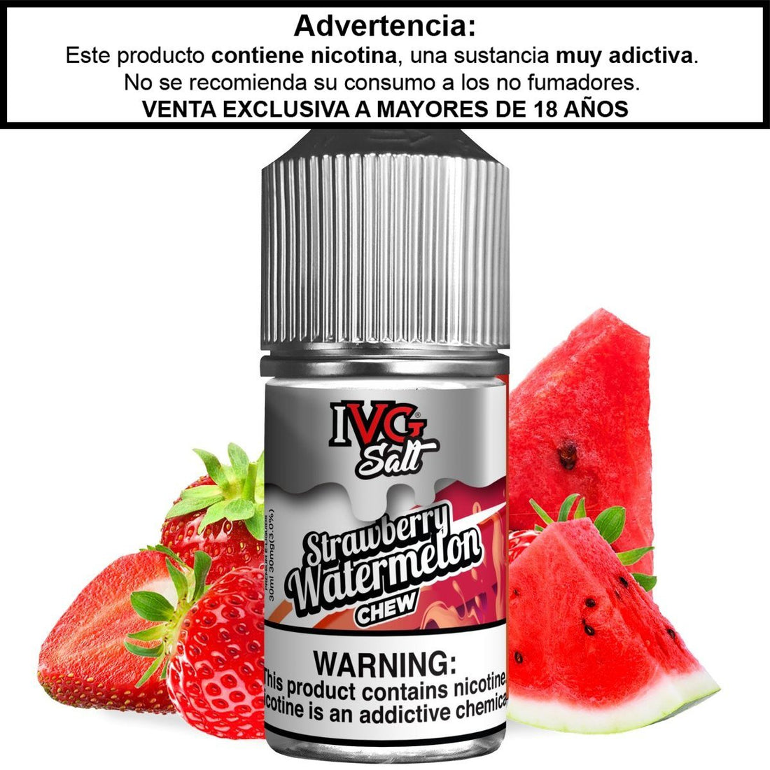 Strawberry Watermelon Salts - Sales de Nicotina - Ivg | SN-IVG-SWS-30