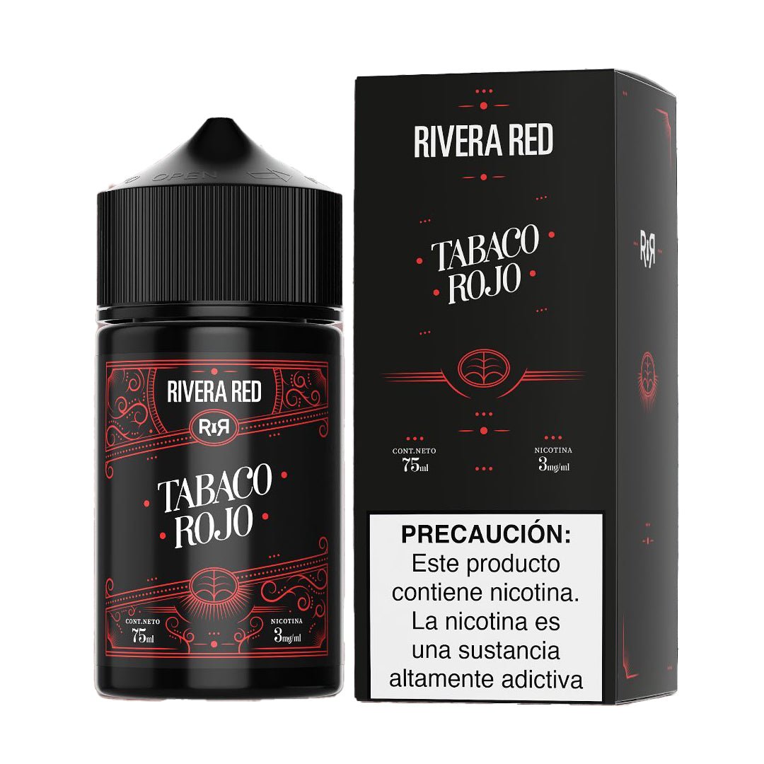 Tabaco Rojo - Rivera Red - Eliquid - DIY VAPE SHOP | BL-RR-TAR-00
