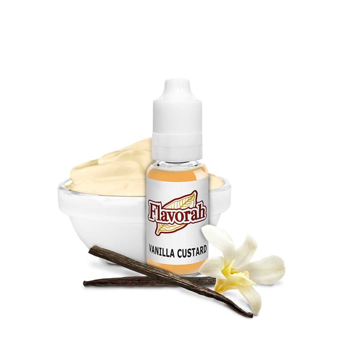 Vanilla Custard FLV - Aroma - Flavorah | AR-FLV-VAC