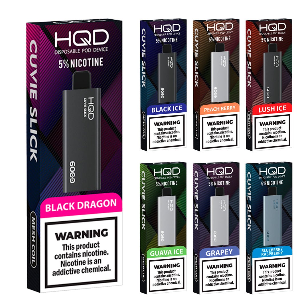 HQD - Cuvie Slick 6000 PUFF - Vape Desechable - HQD | DIS-HQD-CS-BLD-50