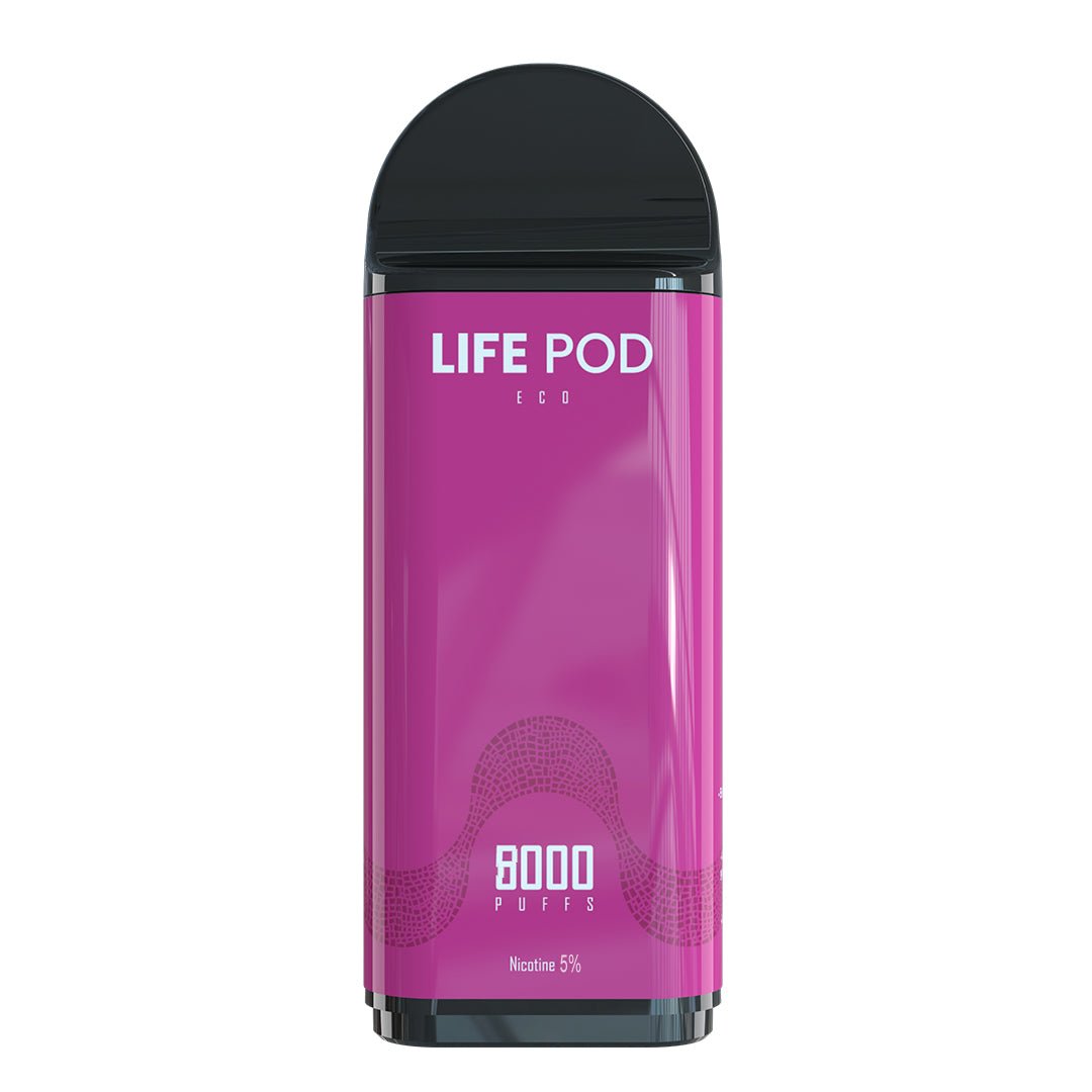 Life Pod - Eco Pod 8000 PUFF - Vape Desechable - Life Pod | EQC-LIPO-ECO-PODS-GRI