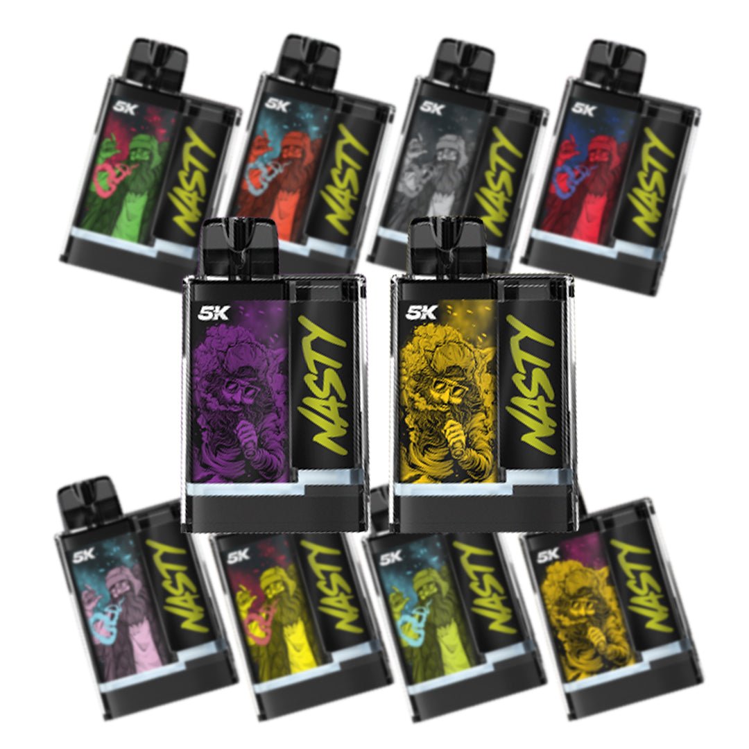 Nasty - 5K Crystal - Nasty - Vape Desechable - DIY VAPE SHOP | DIS-NJ-CRY-5K-ASG